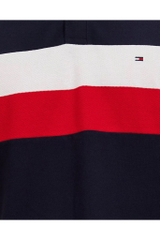 Áo Polo Tommy Hilfiger Regular Fit Colorblock Navy MW33218 400