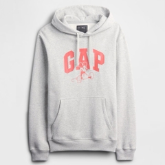 Áo GAP Disney × Mickey Mouse Relaxed Logo Hoodie Grey 819127 02 1