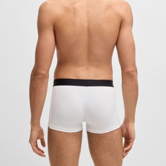 Underwear BOSS By Hugo Boss Men's 3-Pack Icon Trunks Stretch Cotton White 50544263 100
