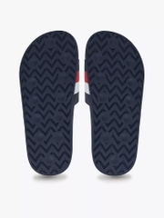 Dép Tommy Hilfiger Stripe Logo Blue White Red TZ001588 491