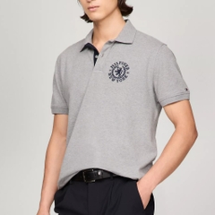 Áo Polo Tommy Hilfiger Regular Fit Embroidered Heritage Grey 78JB576 030