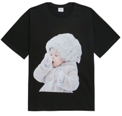 Áo ADLV Black Bé Gái Snow Ngáp