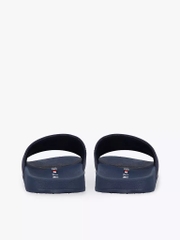 Dép Tommy Hilfiger Stripe Logo Navy Breezy Blue TZ001589 492