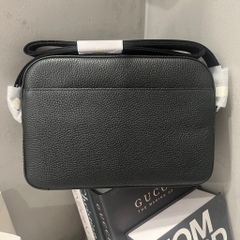 Túi Michael Kors Hudson Pebbled Leather Utility Crossbody Bag Black 33T4LHDC5L