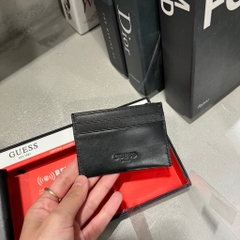 Ví GUESS Genuine Leather Wallet & Card Case Black 31GU330009 001