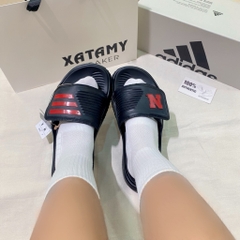 Dép NEBRASKA Alphabounce Slide 2.0 Black Red JI2521