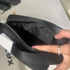 Túi Michael Kors Hudson Pebbled Leather Utility Crossbody Bag Black 33T4LHDC5L