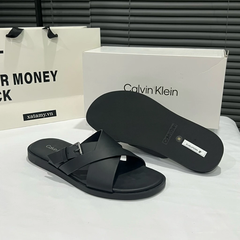 Dép Calvin Klein ELON Black 001