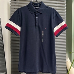 Áo Polo Tommy Hilfiger Slim Fit Flag Tipped Logo Navy 78JA891 410
