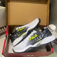 Fila Volley Zone Pickleball White Black Safety Yellow 1PM01793 115