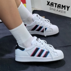 Superstar 3D Color White Black IE7388