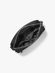 Túi Michael Kors Hudson Pebbled Leather Utility Crossbody Bag Black 33T4LHDC5L