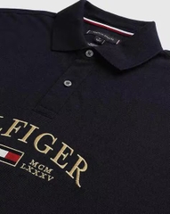 Áo Polo Tommy Hilfiger Regular Fit Aaron Logo Navy 78JB241 410