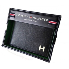 Ví Tommy Hilfiger Leather Credit Card Id Passcase Wallet Billfold Black 31TL22X019