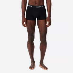 Underwear LACOSTE Men's 5-Pack Cotton Stretch Trunk Black 5H1292 51