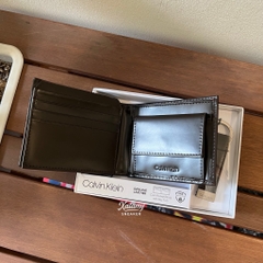 Ví Calvin Klein SlimFold With Keychain Brown 31CK330001