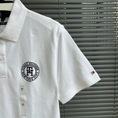 Áo Polo Tommy Hilfiger Regular Fit Timothy Badge White 78JB243 100