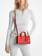 Túi Michale Kors Scarlett Extra-Small Leather Crossbody Bag Red 32F4GETC0L