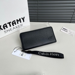 Ví Calvin Klein Long Wallet Logo CK Black 3730 0664 010