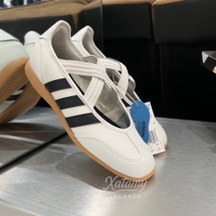 Barreda Mary Jane White Black JP6736