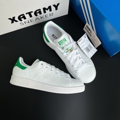Stan Smith Trắng gót Green