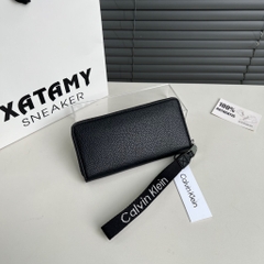 Ví Calvin Klein Long Wallet Logo CK Black 3730 0664 010