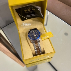 Đồng Hồ Invicta Men's 40mm Pro Diver Blue Dial Two Tone Watch Blue (26972)