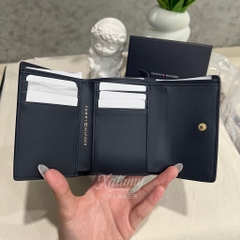 Ví Tommy Hilfiger Women's TH Logotape Trifold Space Blue AW17477 400