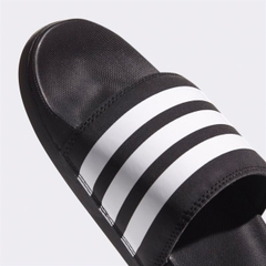 dép Adilette Comfort Đen Sọc Trắng Size 39 AP9966