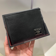 Ví True Religion Mens Leather Bifold Wallet Black TR202251