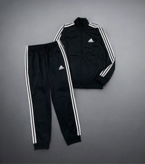 Bộ Thể Thao adidas Nam Primegreen Essentials 3-Stripes Track Suit Black GK9651