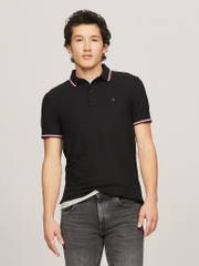Áo Polo Tommy Hilfiger Regular Fit Wicking In Black 78JA019 001