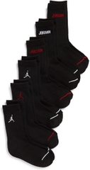 Vớ Cổ High Jordan Cushioned Crew 6PK Black BJ0343 023