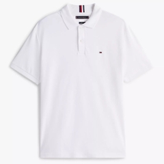 Áo Polo Tommy Hilfiger Regular Fit Smooth Cotton White 78JB751 101