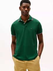 Áo Polo Tommy Hilfiger Regular Fit Wicking In Ornamental Green 78J2653 316