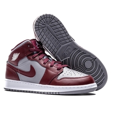 Jordan 1 Mid Cherry Wood Red DQ8423 615