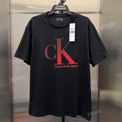 Áo Calvin Klein Textured Monogram Black SP40580500 40KC808001