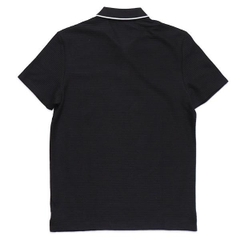 Áo Polo Calvin Klein SS Raiset Thin Stripe Pique Logo Black 4L0089S 001