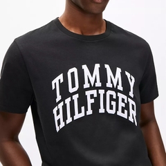 Áo Tommy Hilfiger Becker Logo Black 78JB745 001