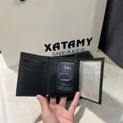 Ví Tommy Hilfiger Men's Cambridge Trifold Wallet RFID Protect Black 31TL110045