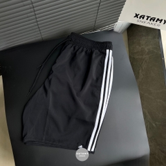 Quần adidas Nam Classic Length 3 Stripes Swim Shorts Black GQ1103