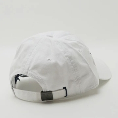 Nón Tommy Hilfiger Flag Stripe Logo Baseball Cap White 78B4207 100