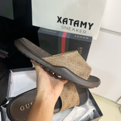 Dép GUESS Magaria2 Light Brown 230
