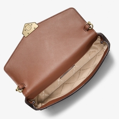 Túi Michael Kors Soho Small Signature Logo Convertible Crossbody Bag Brown 35S6G1SC5B
