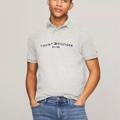 Áo Polo Tommy Hilfiger Regular Fit Embroidered Tommy Graphic Grey 78JB112 030