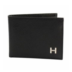 Ví Tommy Hilfiger Leather Credit Card Id Passcase Wallet Billfold Black 31TL22X019