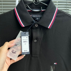 Áo Polo Tommy Hilfiger Regular Fit Wicking In Black 78JA019 001