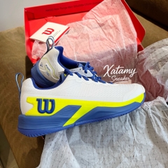 Wilson Rush Pro 4.5 White/Amparo Blue/Safety Yellow WRS336680