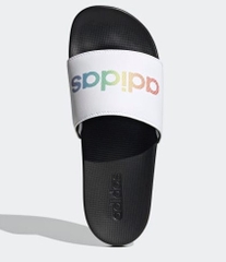 dép Adilette Comfort Black Logo Multi H02488