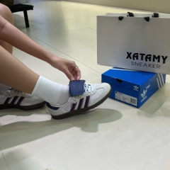 Samba LT Crystal White Dark Blue IE9169
